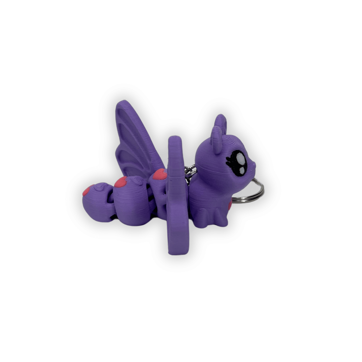 Nyckelring Fjäril 3D printad