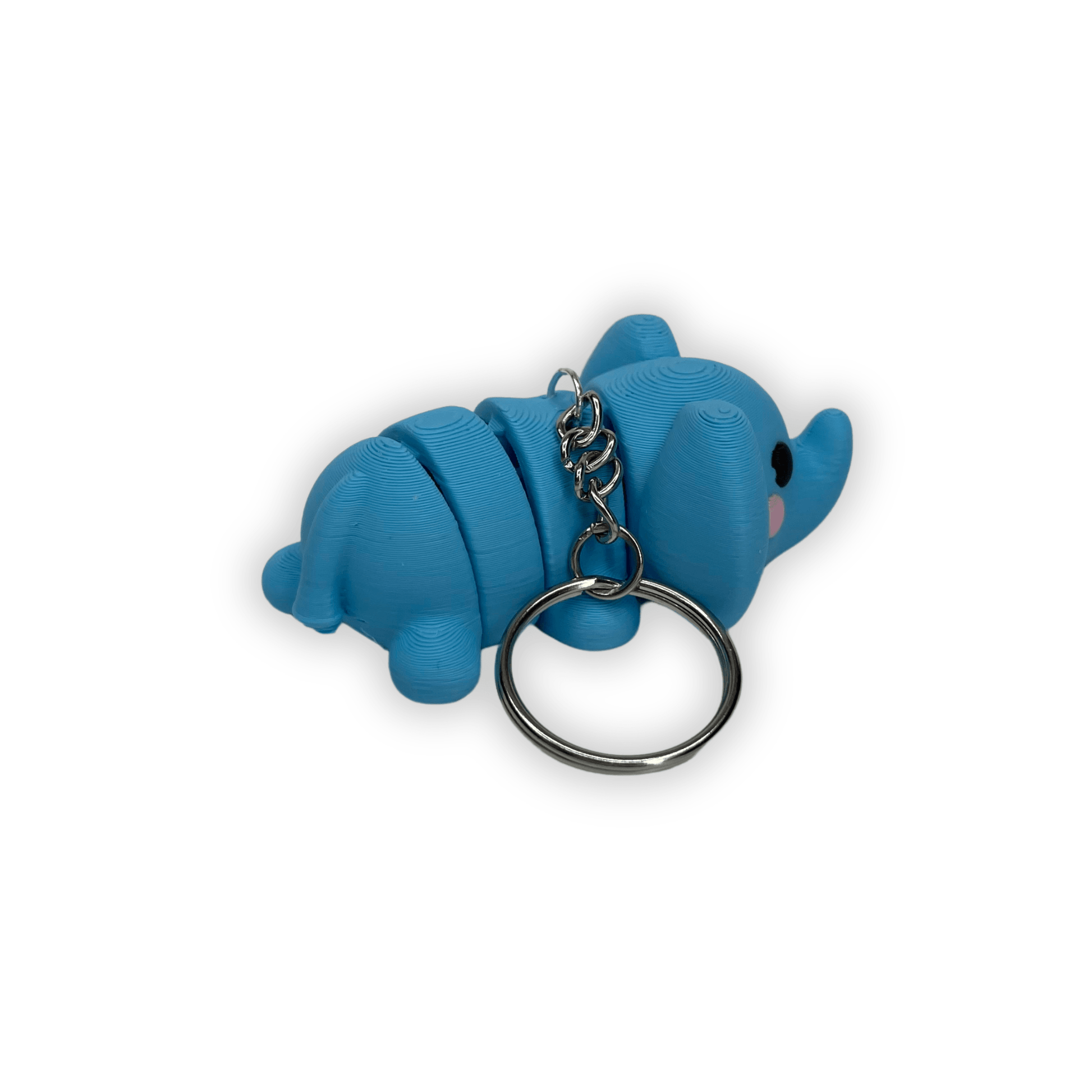 Nyckelring Elefant 3D-printad - Figurfabriken3D