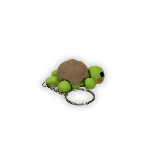 Nyckelring Sköldpadda 3D printad