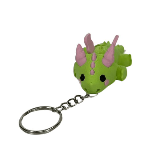 Nyckelring Drake 3D-printad - Figurfabriken3D