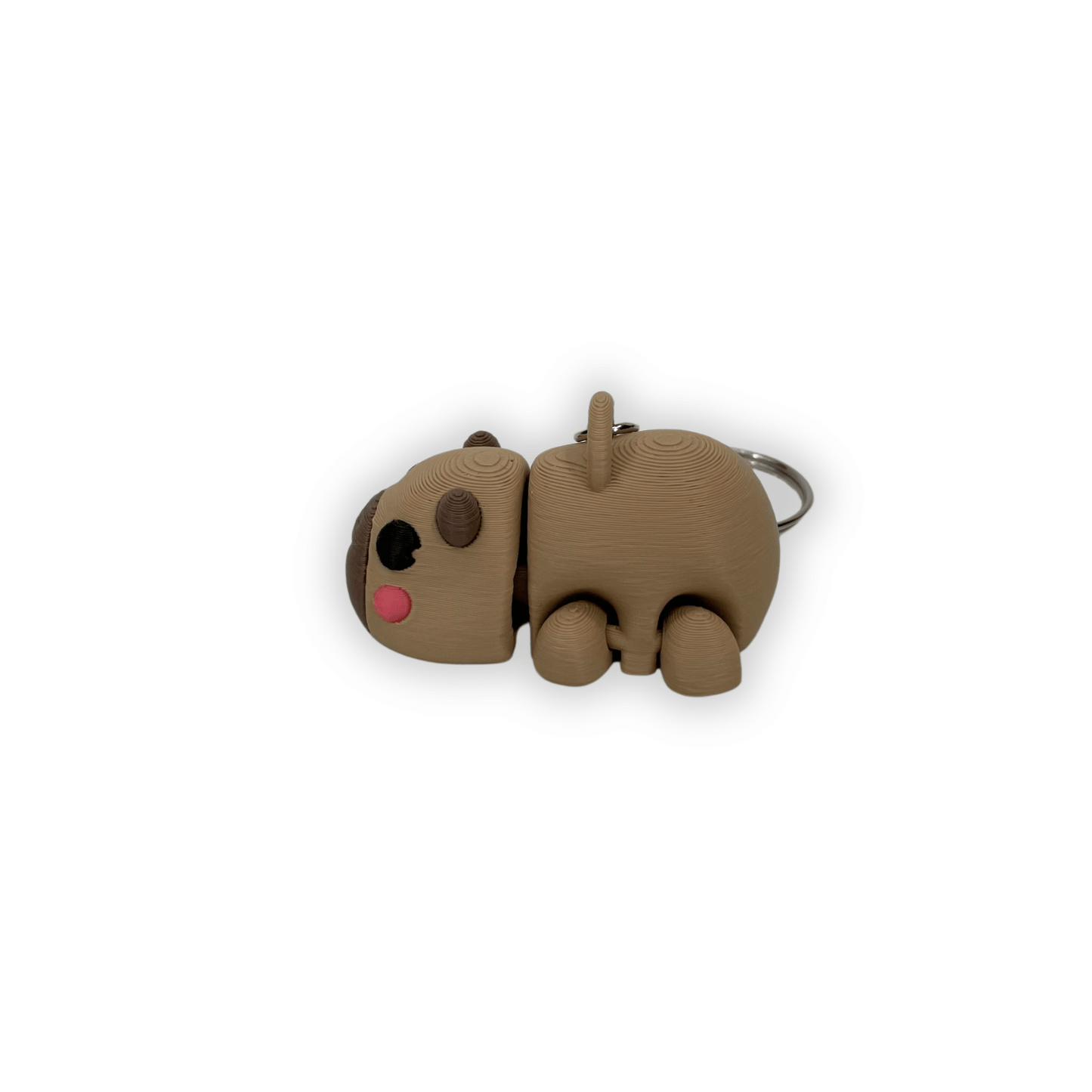 Nyckelring Capybara 2 delad
