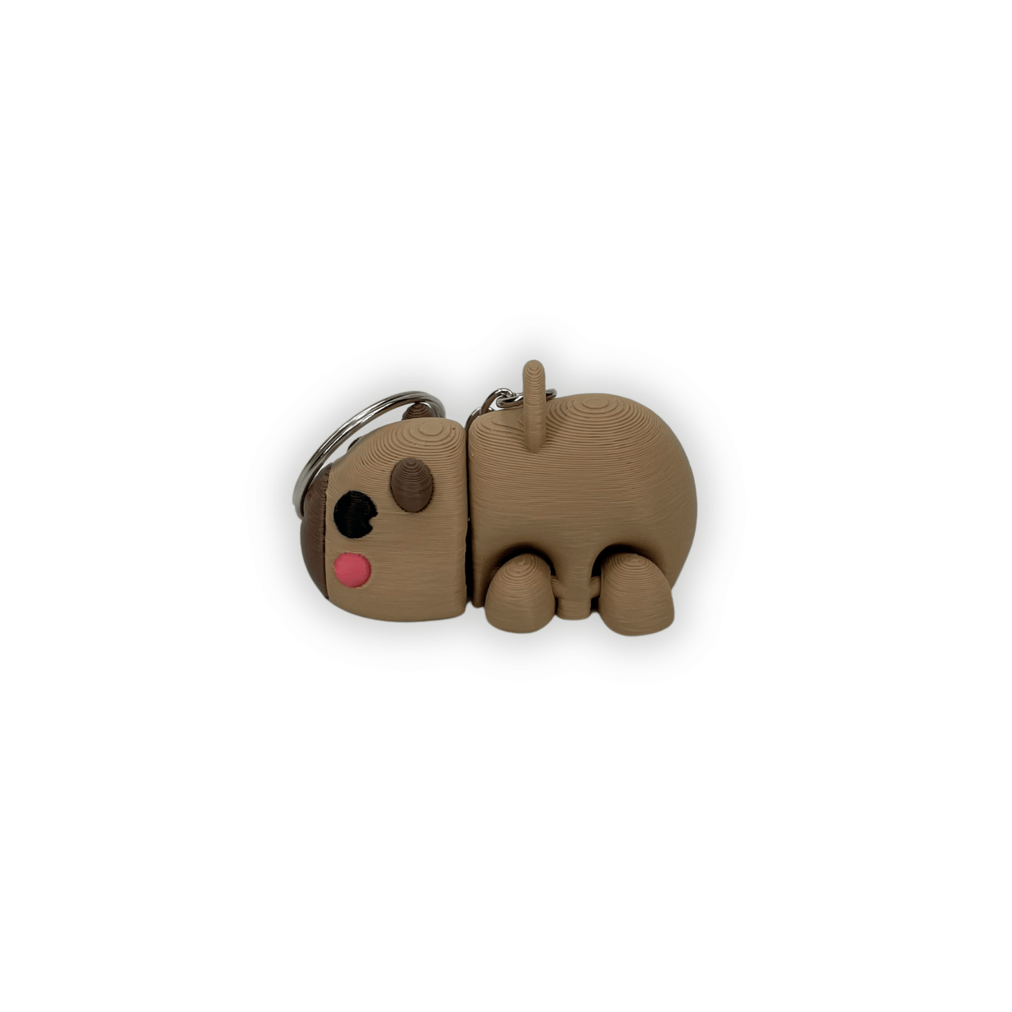 Nyckelring Capybara 2 delad