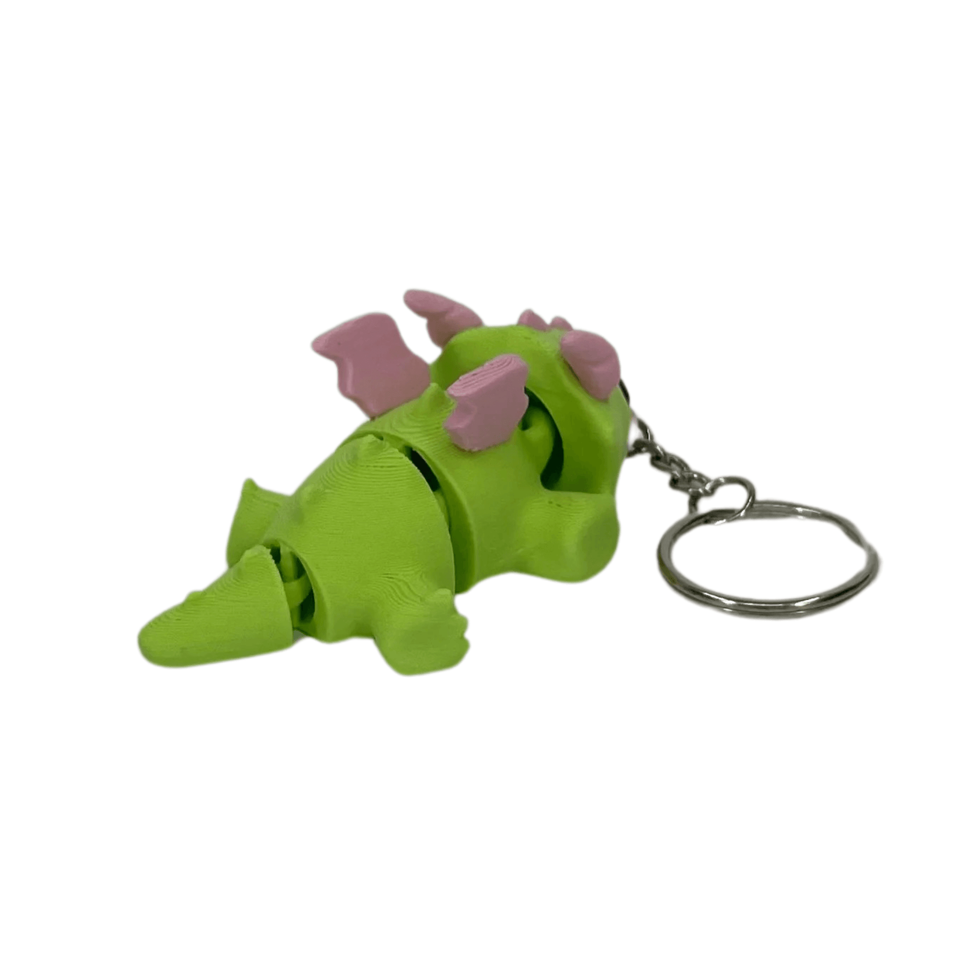 Nyckelring Drake 3D-printad - Figurfabriken3D