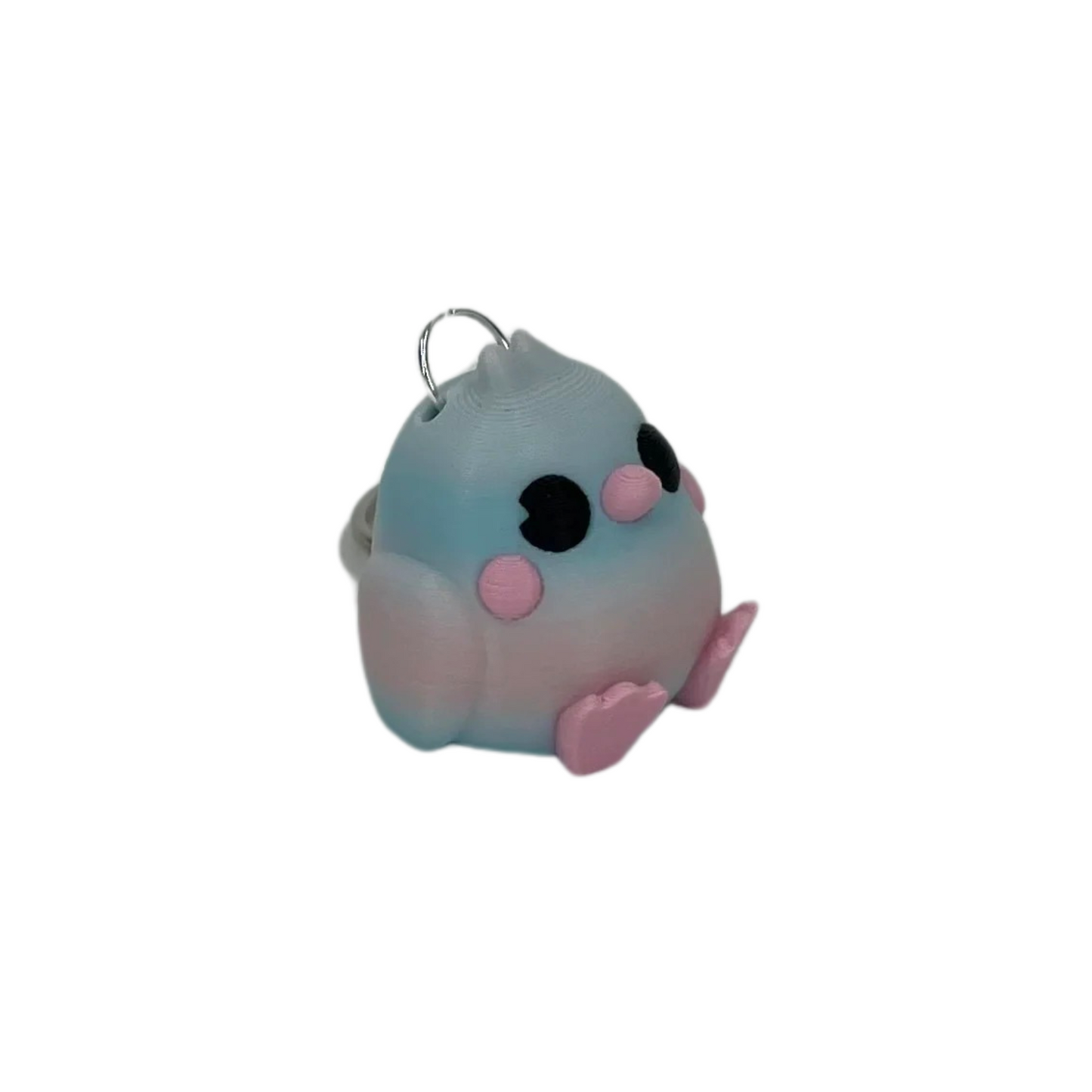 Nyckelring Kyckling 3D-printad