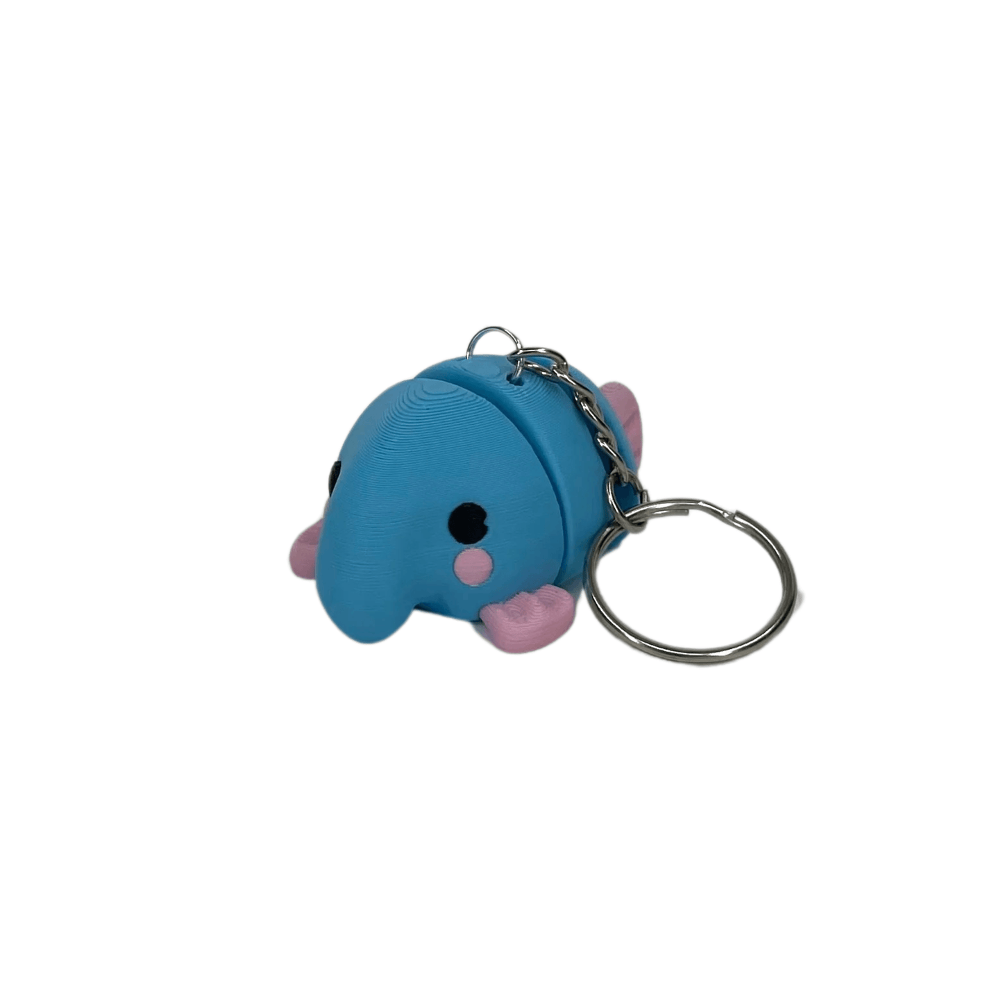 Nyckelring Blobfisk 3D-printad - Figurfabriken3D