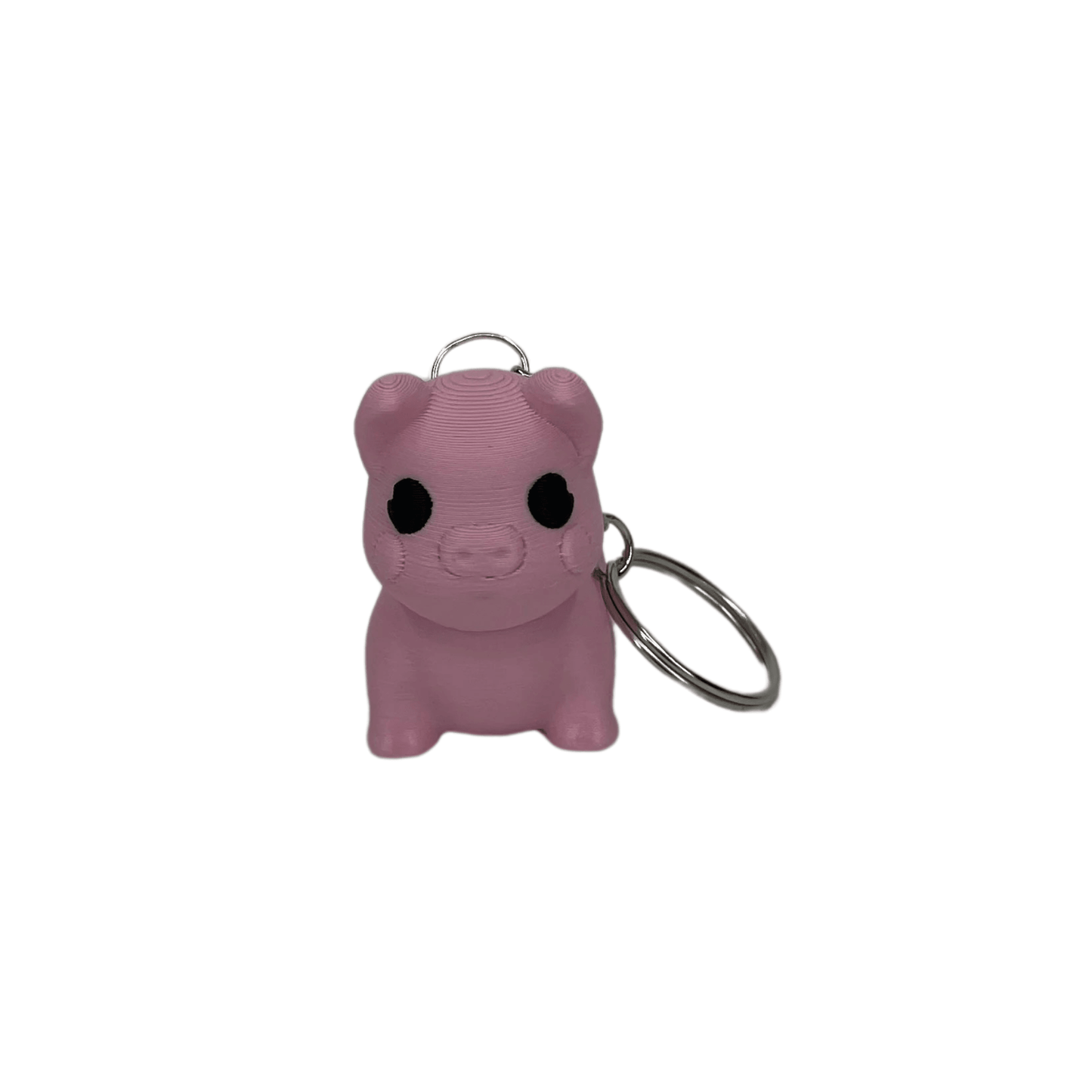 Nyckelring Gris 3D-printad - Figurfabriken3D