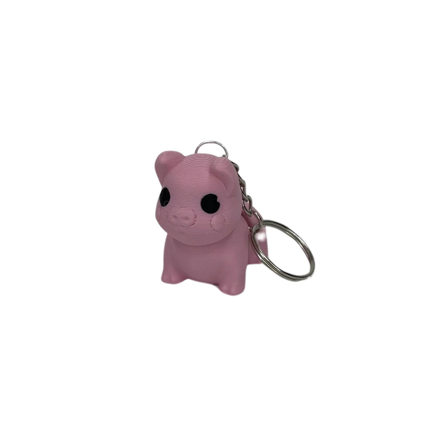 Nyckelring Gris 3D-printad