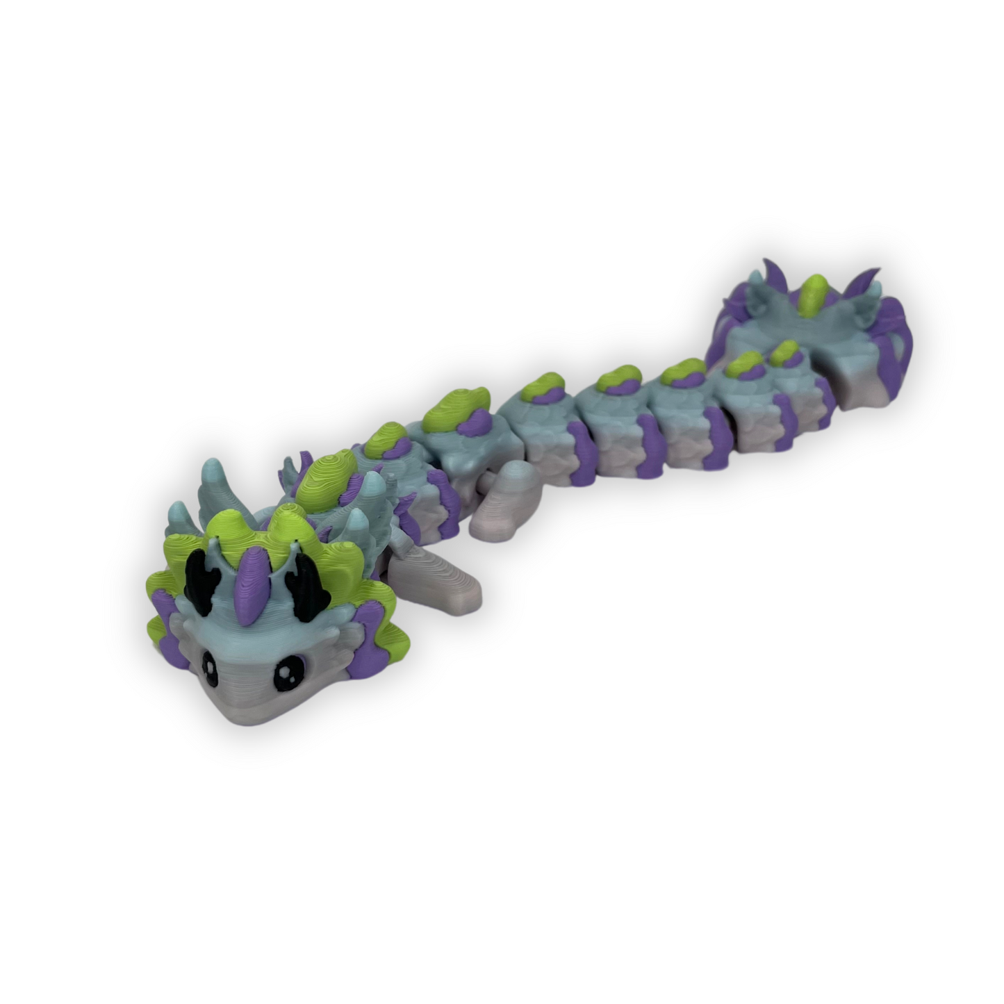 3D-printad Baby Dragon – fantasifull figur för lek, samling och dekoration