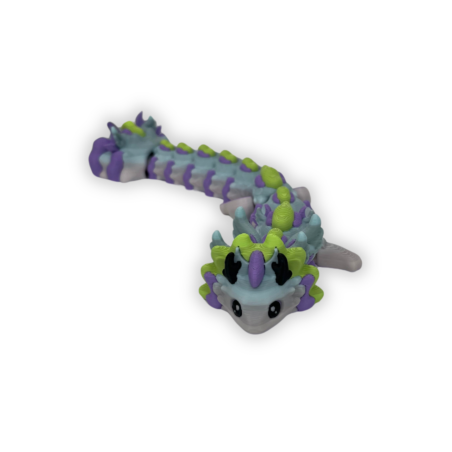 3D-printad Baby Dragon – fantasifull figur för lek, samling och dekoration