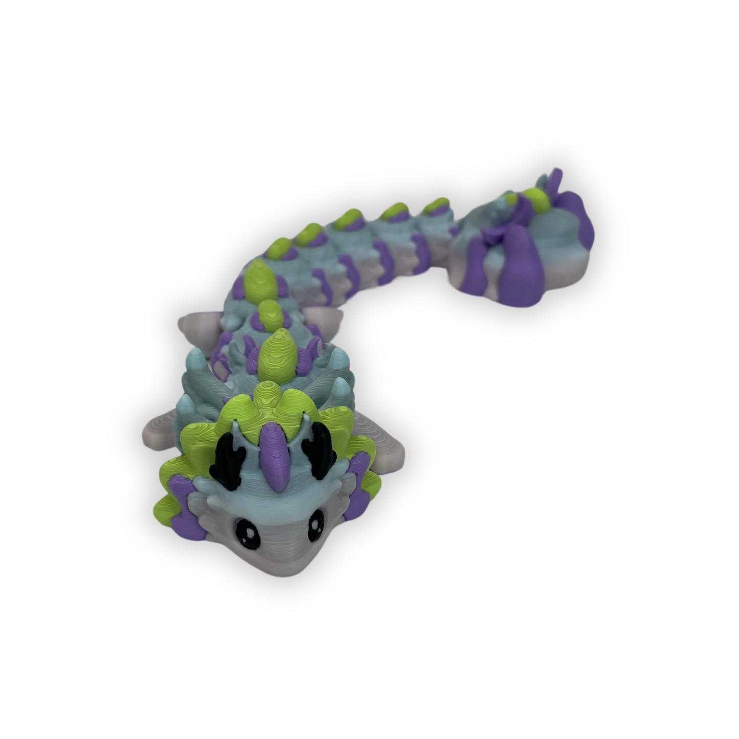 3D-printad Baby Dragon – fantasifull figur för lek, samling och dekoration