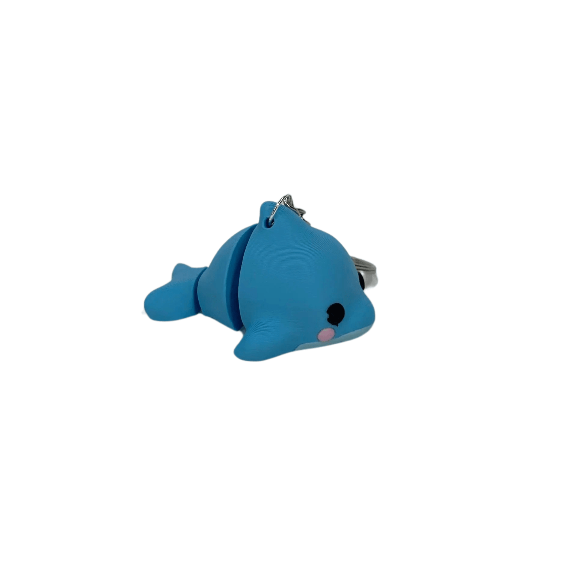 Nyckelring Delfin 3D-printad - Figurfabriken3D