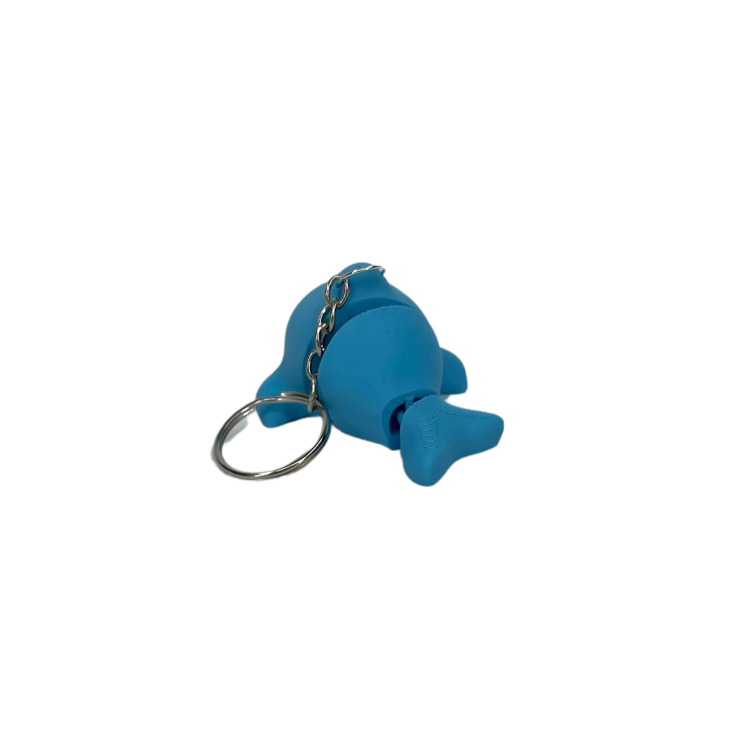 Nyckelring Delfin 3D-printad