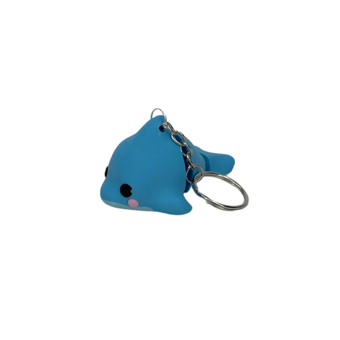Nyckelring Delfin 3D-printad