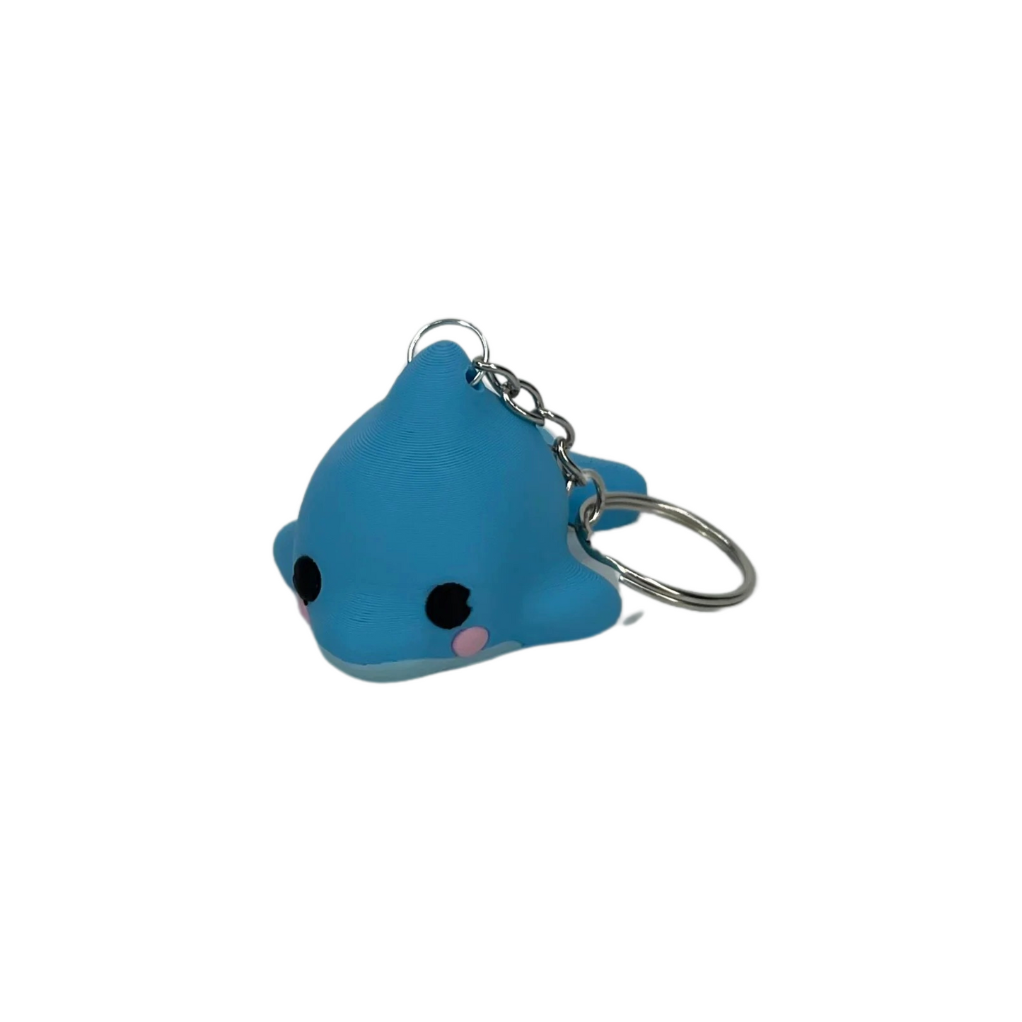 Nyckelring Delfin 3D-printad