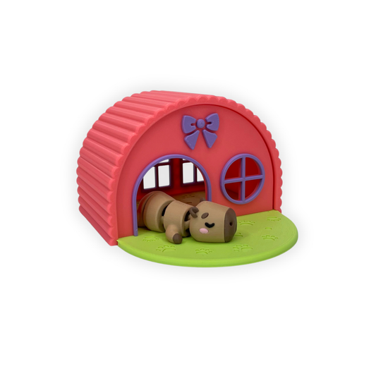 3D-printad Capybara i Litet Hem