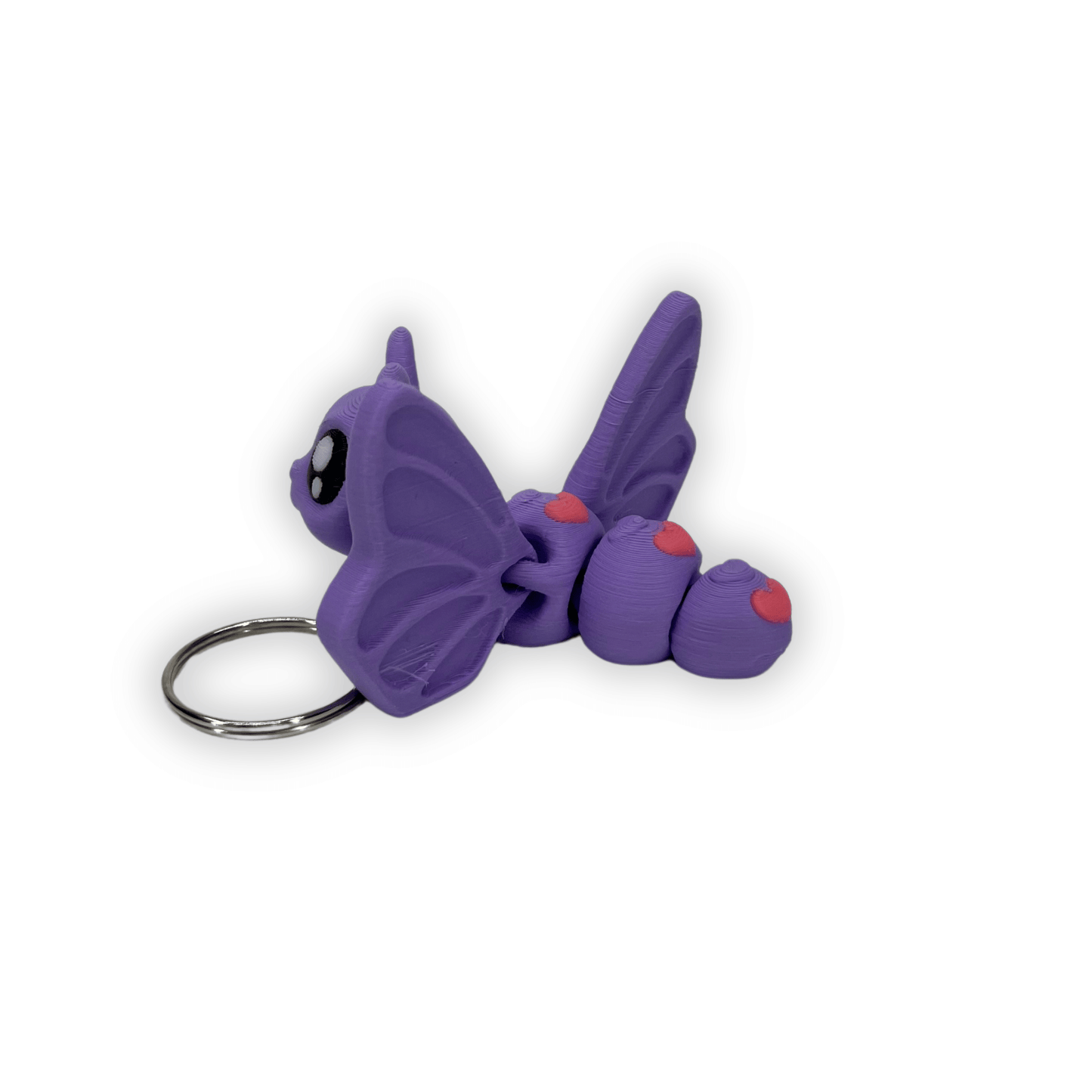 Nyckelring Fjäril 3D printad