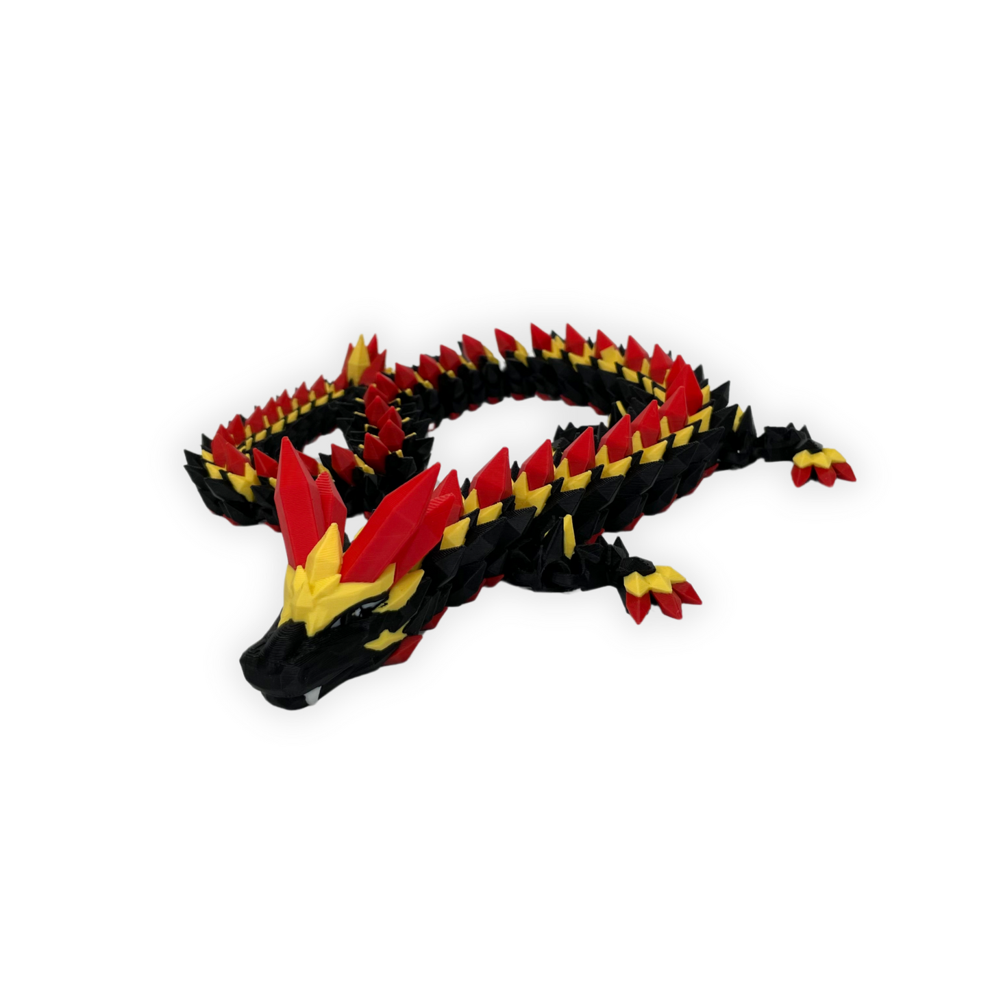 Crystal dragon - 3D printad Brynäsdrake (57cm)