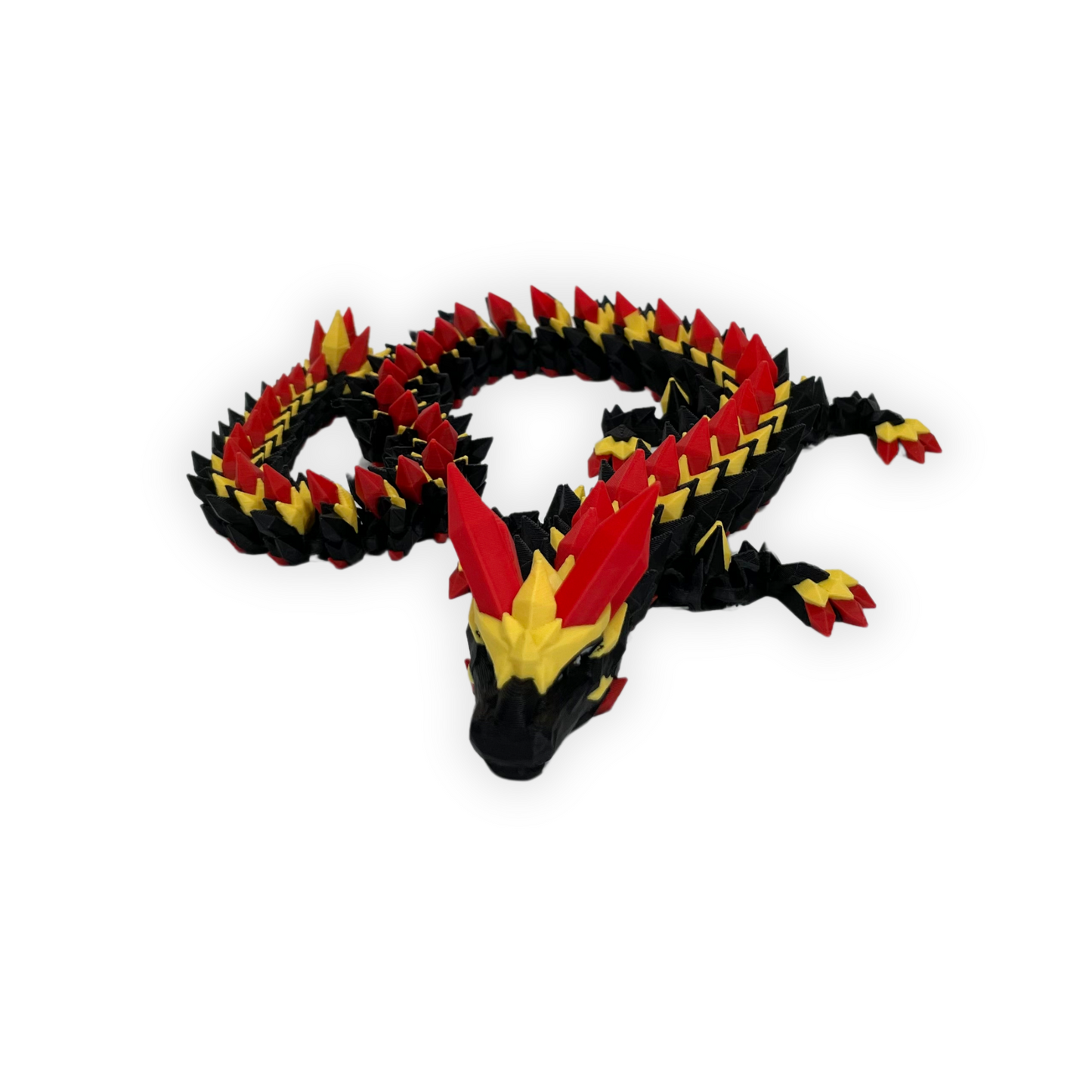 Crystal dragon - 3D printad Brynäsdrake (57cm)