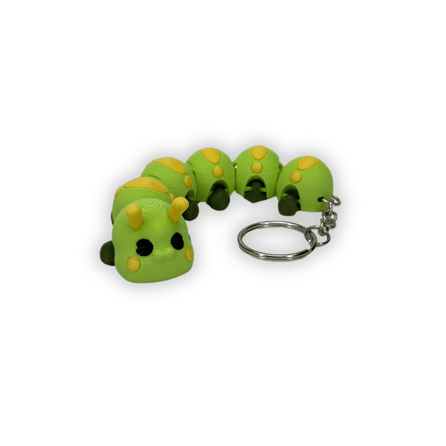 Nyckelring Larv 3D printad