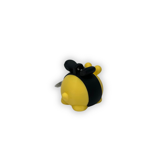 Nyckelring Ploppisar Bi 3D-printad