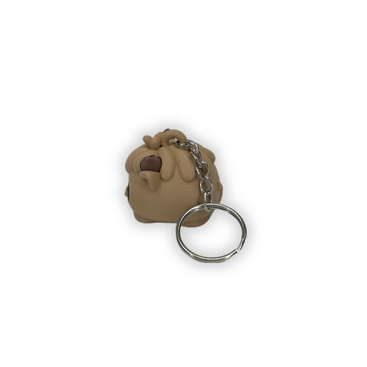 Nyckelring Ploppisar Ko 3D-printad
