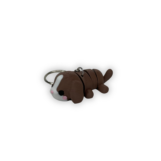 Nyckelring hund 3D Printad