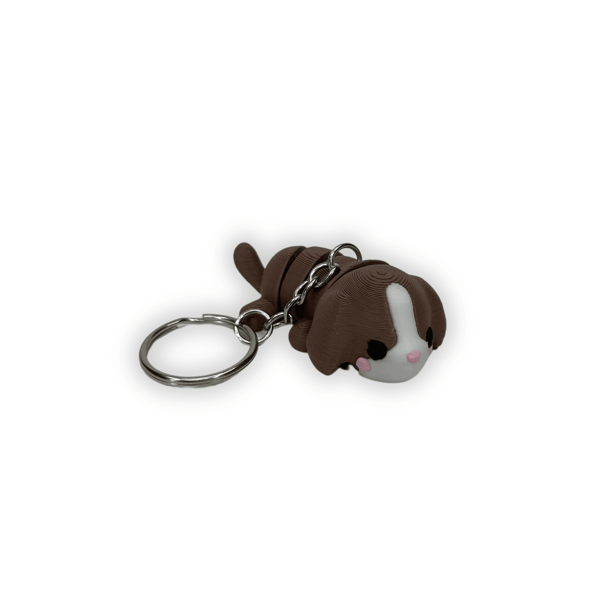 Nyckelring hund 3D Printad - Figurfabriken3D
