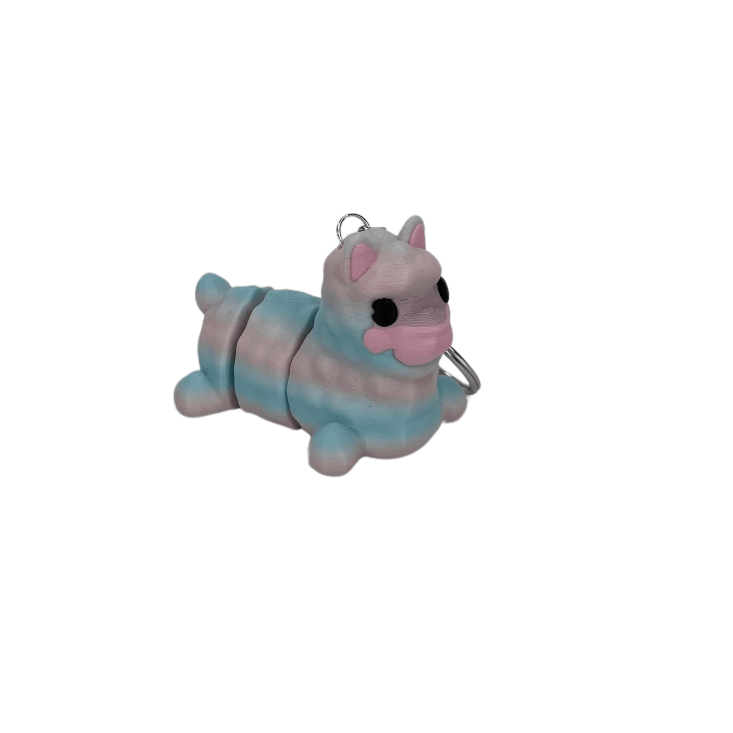 Nyckelring Lama 3D-printad - Figurfabriken3D