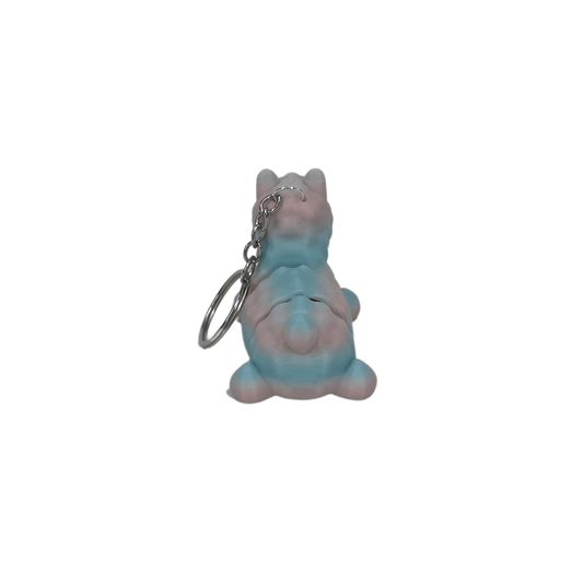 Nyckelring Lama 3D-printad - Figurfabriken3D