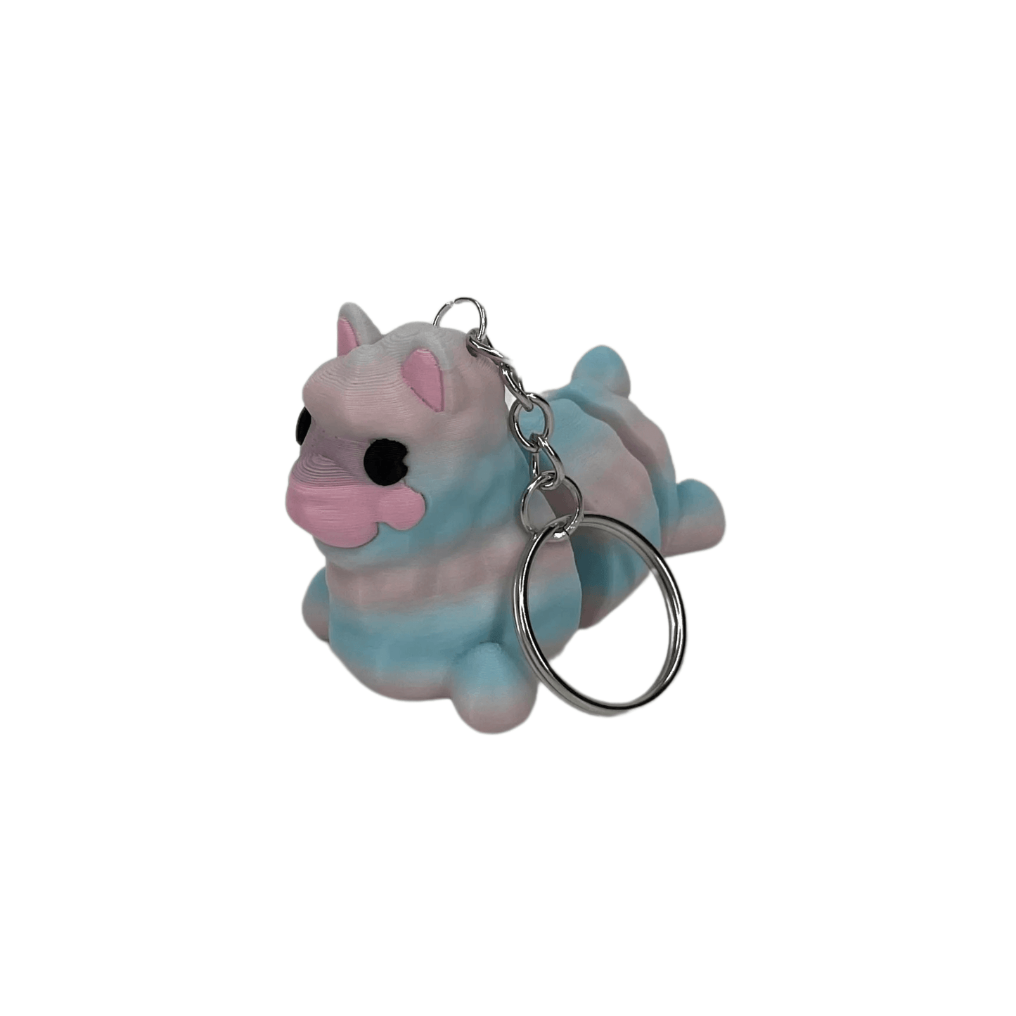 Nyckelring Lama 3D-printad - Figurfabriken3D