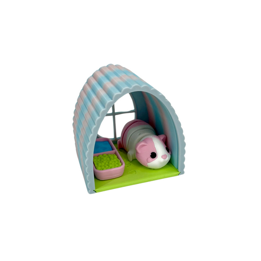 Hus med Marsvin, Matskål & Vattenskål 3D-printat
