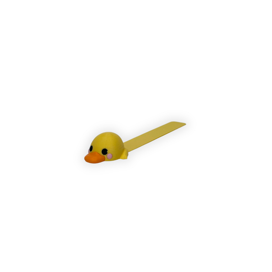 Bokmärke – Söt liten Anka 3D printad