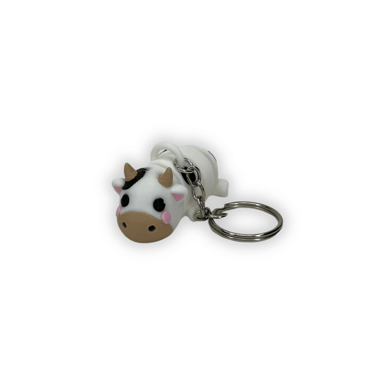 Nyckelring Ko 3D printad