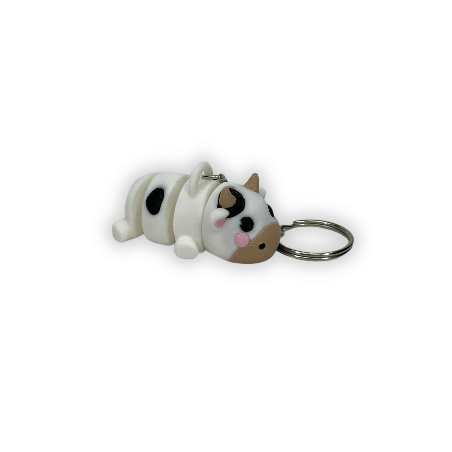 Nyckelring Ko 3D printad