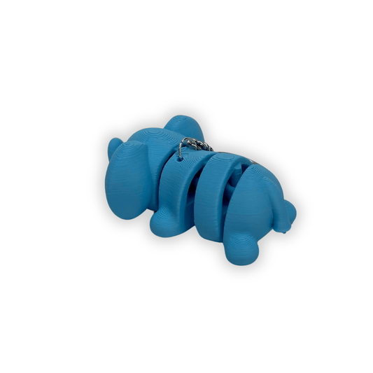 Nyckelring Elefant 3D-printad - Figurfabriken3D