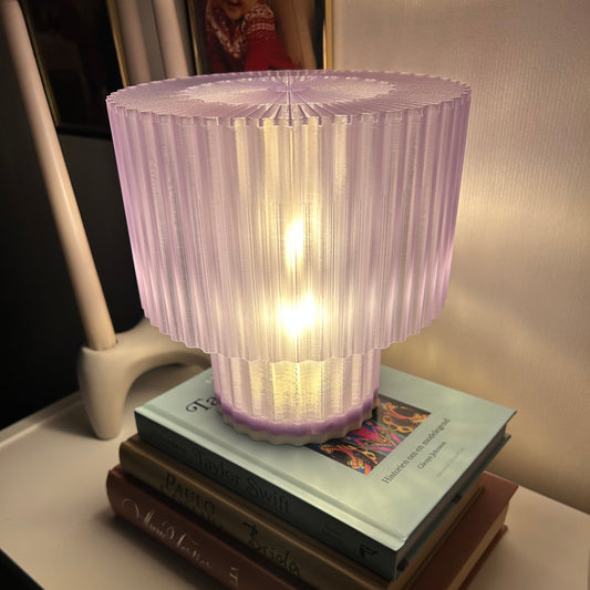 Bordslampa Vera 18.5 cm hög lila