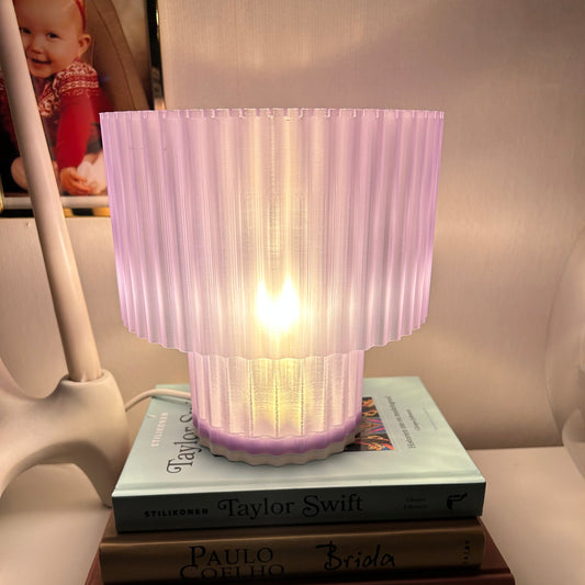 Bordslampa Vera 18.5 cm hög lila